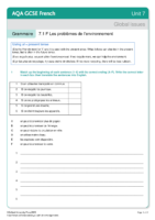 Grammar Worksheet using si with the Present Tense