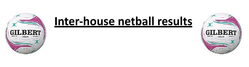 HOUSE : Netball