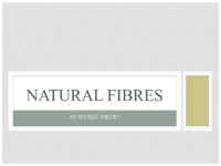 Natural Fibres Information