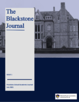 Blackstone Journal Issue 1- July 2021