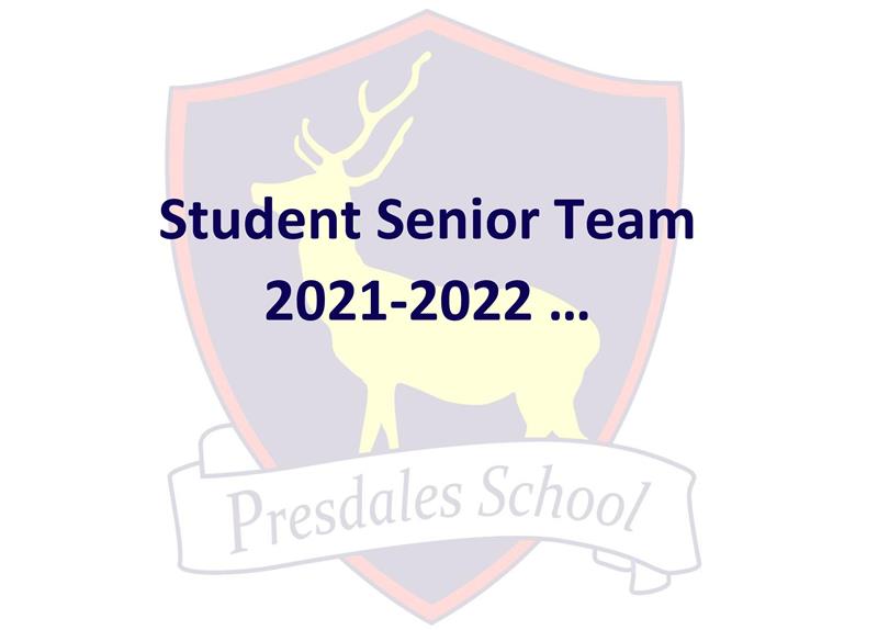 Senior Student Team 2021 - 2022