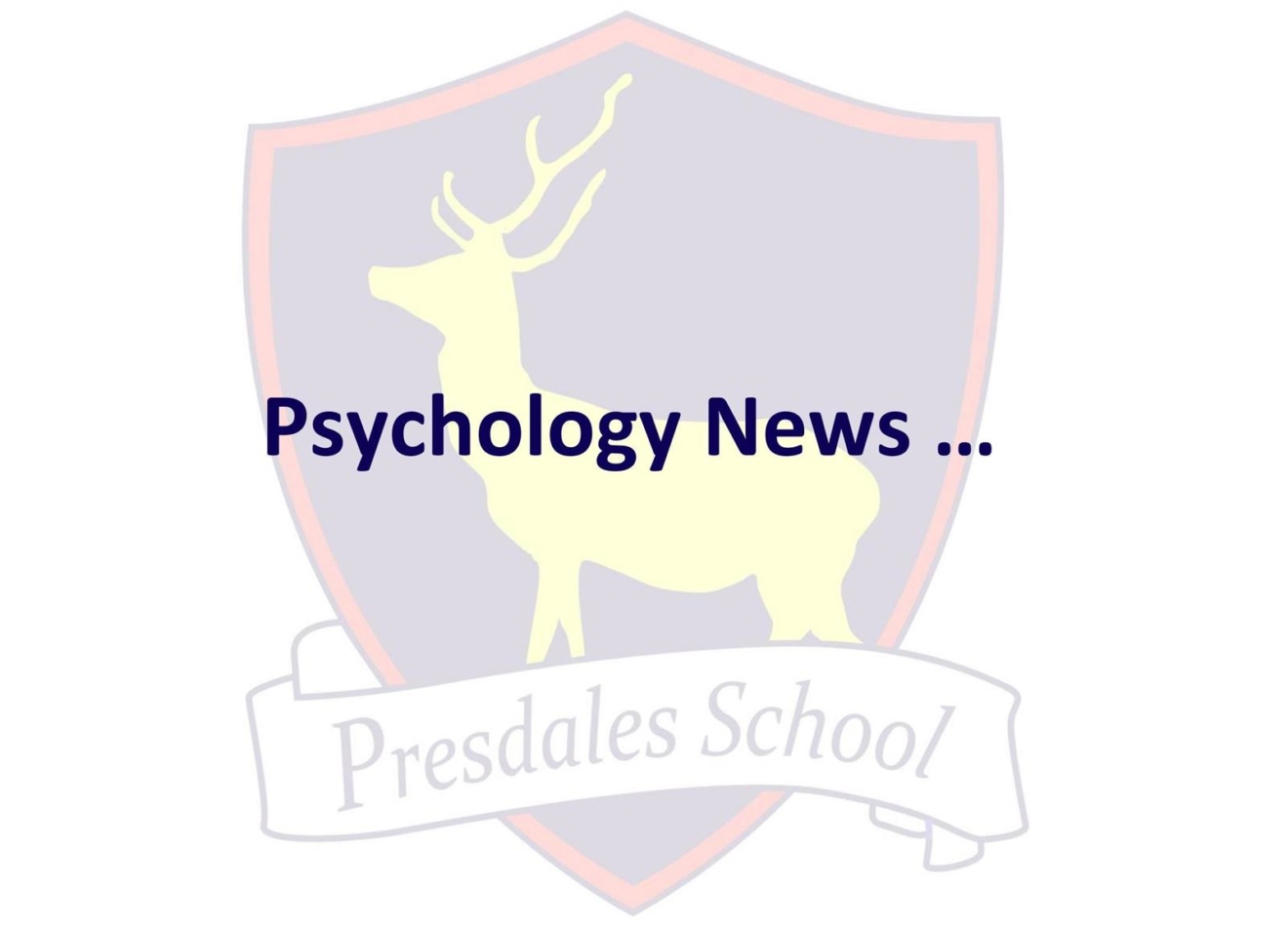 News from Psychology ...