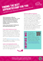Finding the best apprenticeship for you