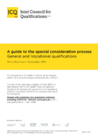 Guide to Special Considerations