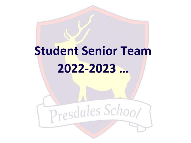 Senior Student Team 2022-2023