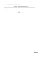 Task C_ Exam Question Booklet