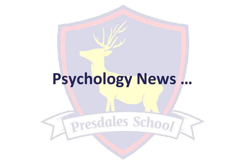 News from Psychology