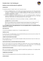 Presdales School Non Teaching Application Form Guidance Notes