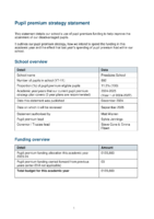 Presdales 2024-2025 Pupil Premium Strategy Statement