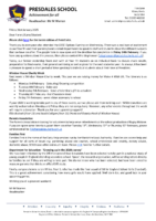 Headteacher letter : 31st January 2025