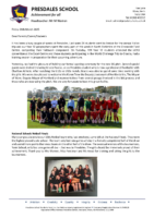 Headteacher letter : 28th March 2025