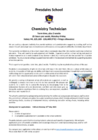 Chemistry Technician