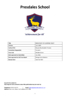 Behaviour policy