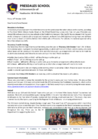 Headteacher letter : 10th October 2025