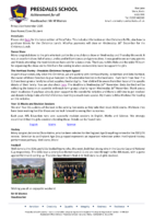 Headteacher letter : 21st November 2025