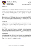 Headteacher letter : 13th February 2026