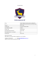 Exams Internal Appeals Procedure (AA, Spec Con & Admin issues)