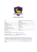 Exams Internal Appeals Procedure (Reviews of Results and Appeals)