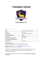 Exams emergency evacuation policy