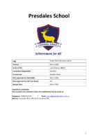 Exams word processor policy