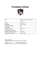 Freedom of information Publication scheme