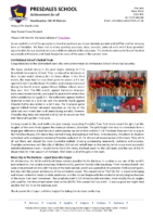 Headteacher letter : 27th March 2026