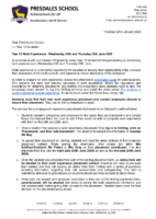 Year 12 Work Experience Letter