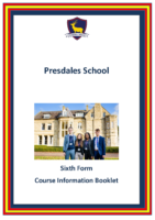 Sixth Form Course Information Booklet