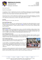 Headteacher letter : 22nd May 2026