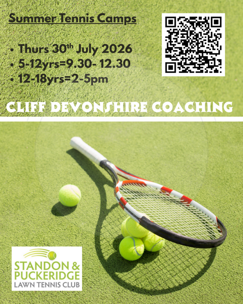 Summer Tennis Camps 2026 (Copy)