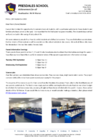 Headteacher letter : 11th September 2026