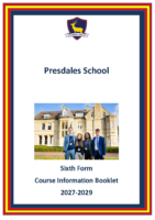 Sixth Form Course Information Booklet 2027-2029